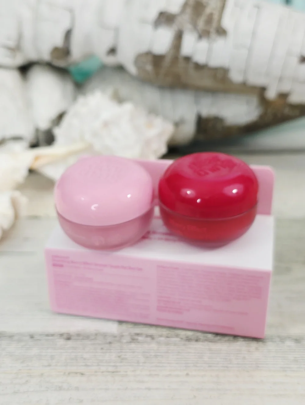 Dear Thing Lip Balm Duo – Light Pink & Magenta